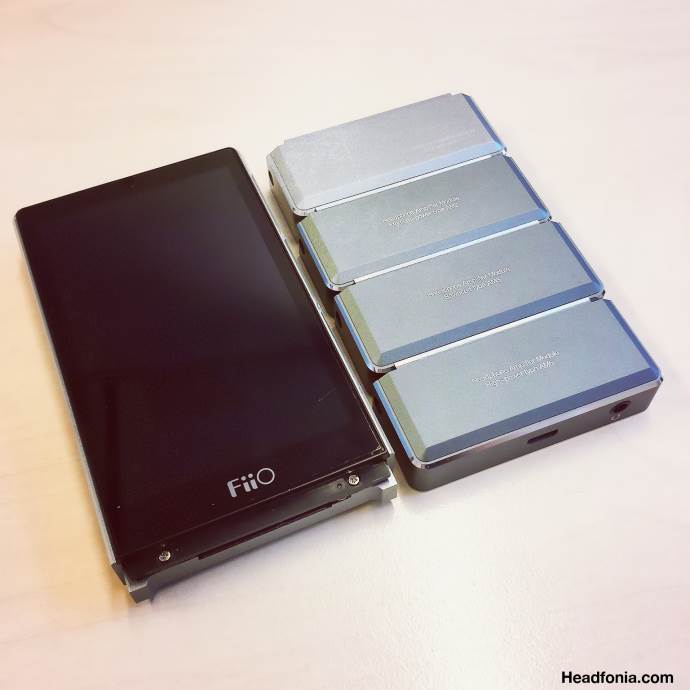 Review: All of Fiio's X7 AMP modules, Remote control and Docking