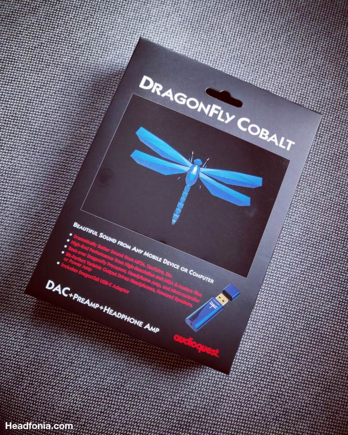 AudioQuest Dragonfly Cobalt USB DAC + Headphone Amp –