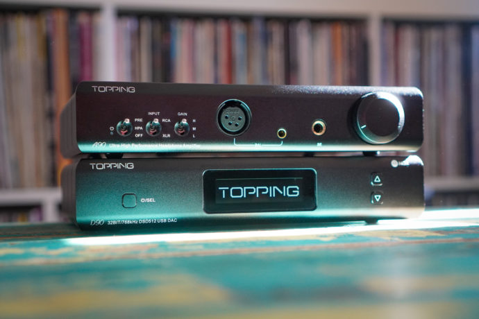 Topping A90 headphone amplifier
