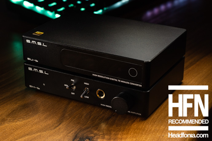 smsl SU−6 & SH−6 、USBDAC+ヘッドホンアンプ-